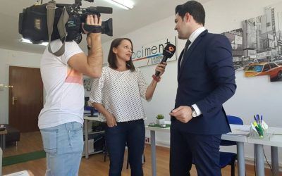Visita de Antena 3