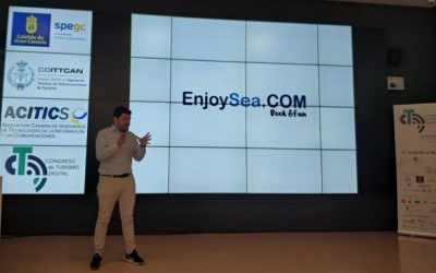 Congreso de Turismo digital de Canarias y enjoysea.com.