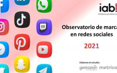 OBSERVATORIO DE MARCAS EN REDES SOCIALES 2021 de IAB SPAIN