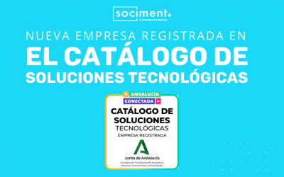 Sociment empresa registrada en el catálogo de soluciones tecnológicas de la Junta de Andalucía