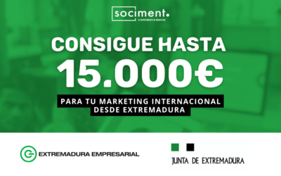 Subvención de hasta 15.000€ para tu Marketing Internacional desde Extremadura