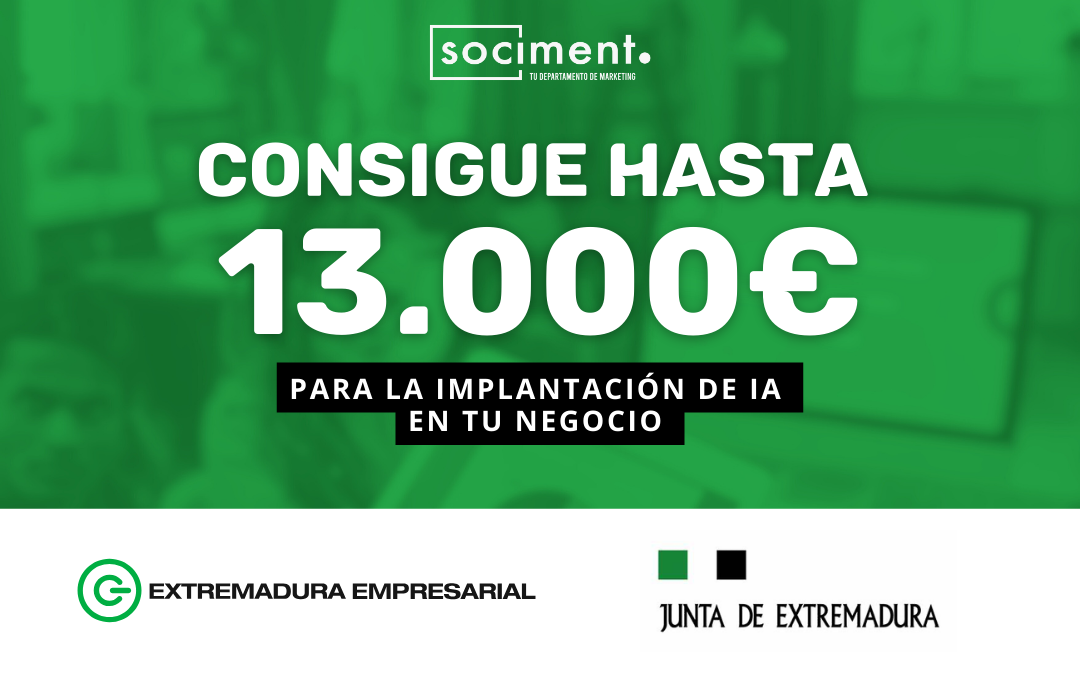Ayudas para implantación de Inteligencia Artificial Junta de Extremadura